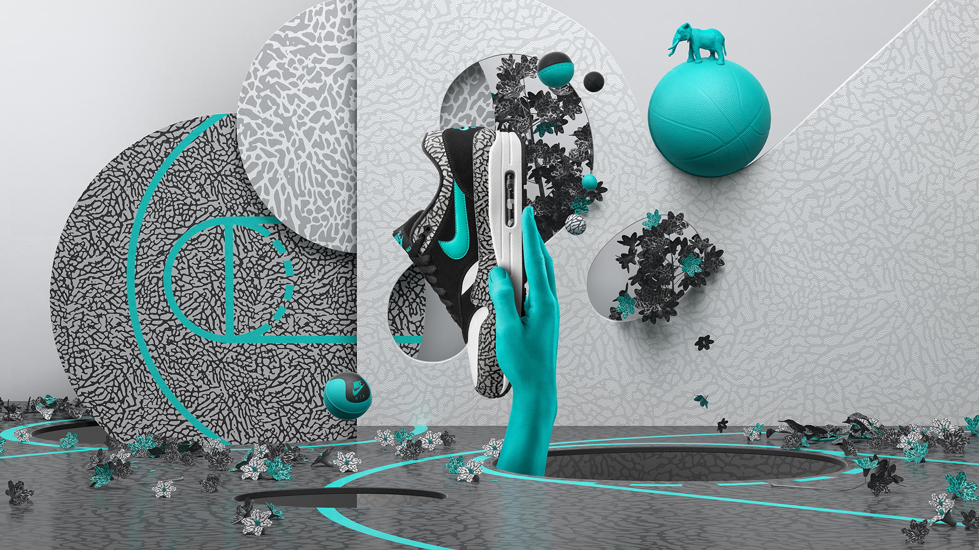 ManvsMachine’s colourful campaign for Nike Air Max Day