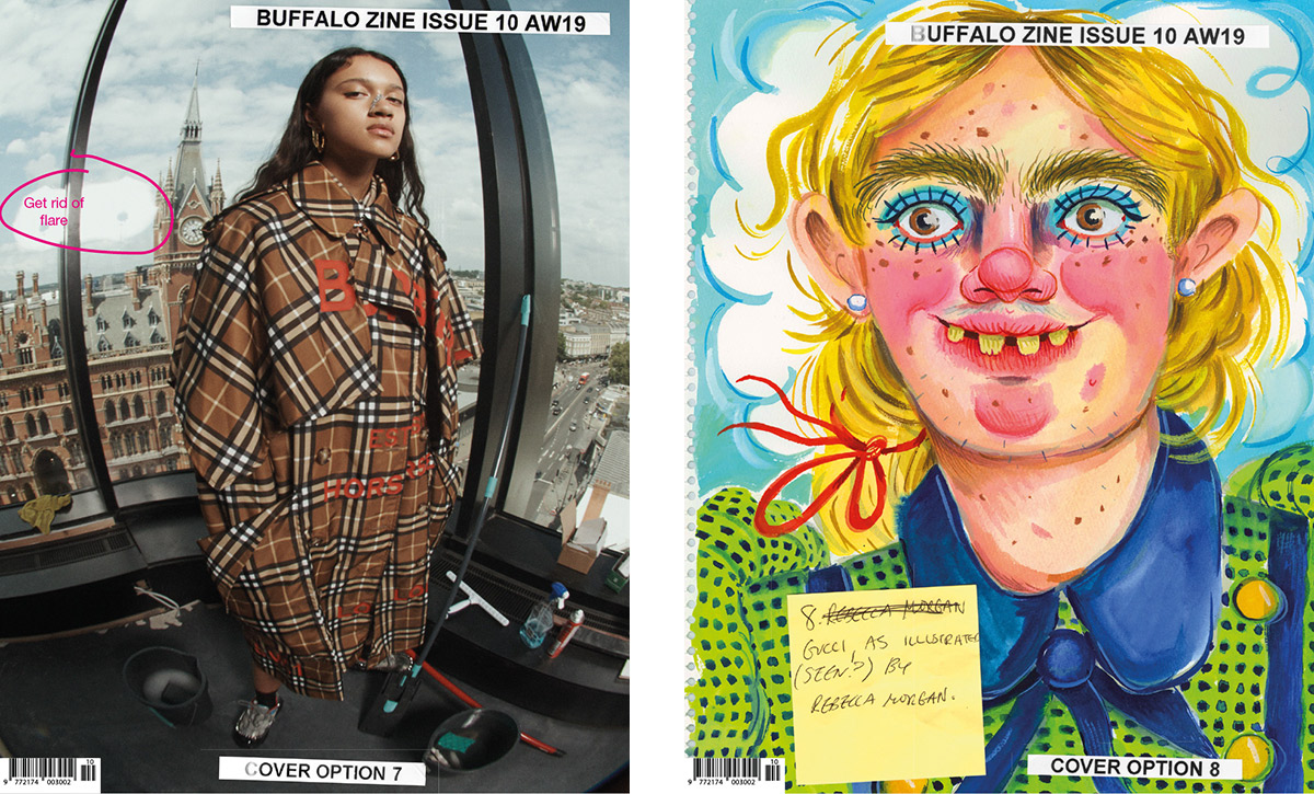 Buffalo Zine exposes process of mag making with unfinished issue